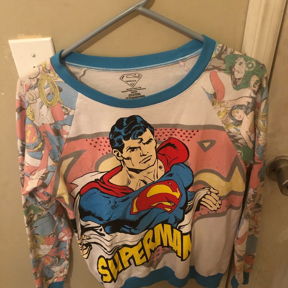 Superman long sleeve shirt